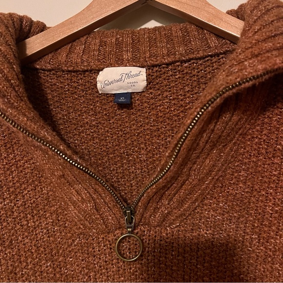 Universal Thread Rust Cowl Neck Sweater - Picture 3 of 4